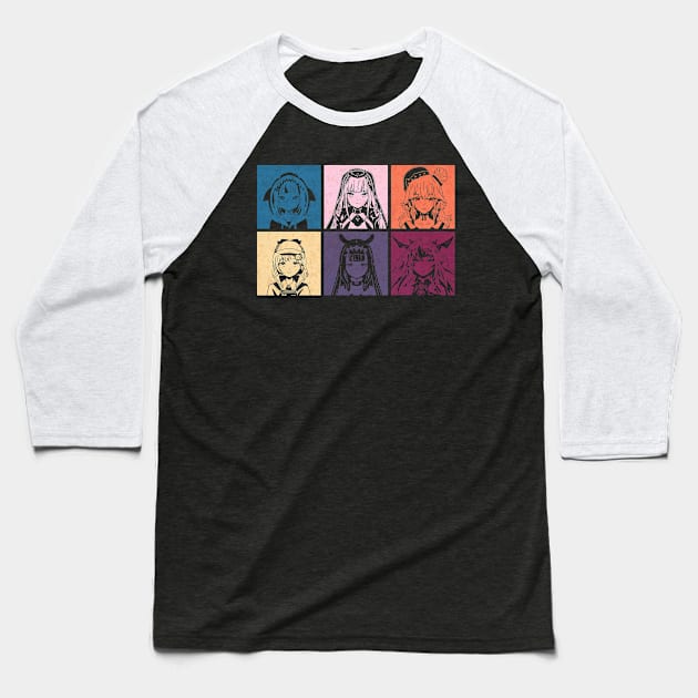 Holo EN Squares +1 Baseball T-Shirt by CCDesign